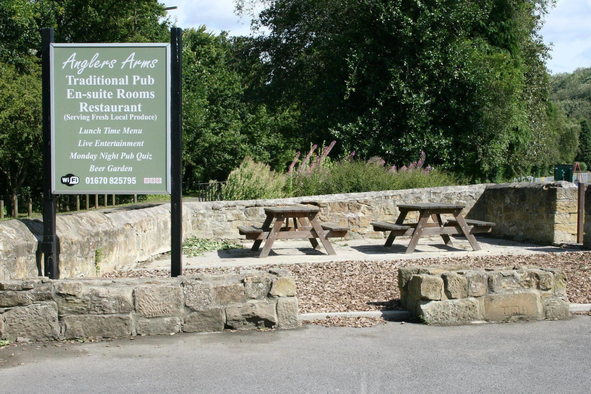 לינה וארוחת בוקר Choppington Anglers Arms מראה חיצוני תמונה